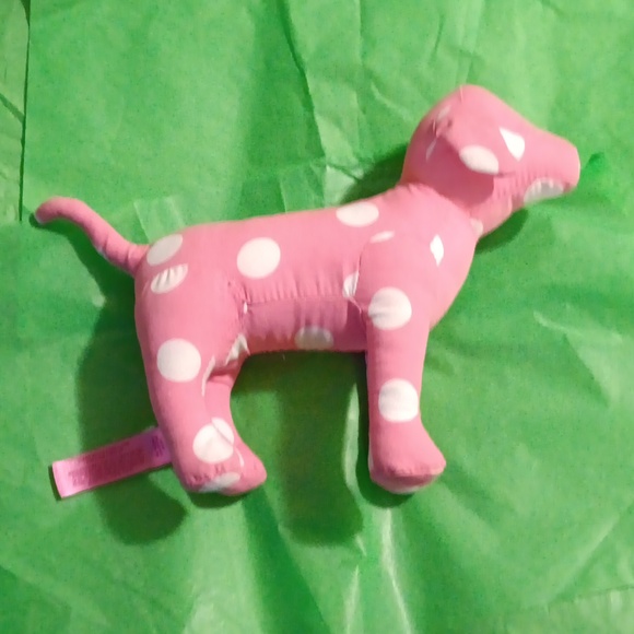 Pink polka dot 💗 vs puppy 🐶! - Picture 2 of 5